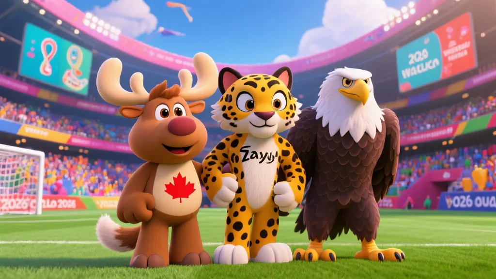 揭秘2026世界杯吉祥物：Maple、Zayu与Clutch背后的文化密码与狂欢寓意